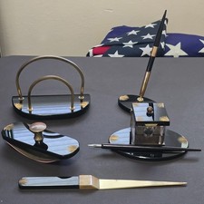 Antique Art Deco Desk Set