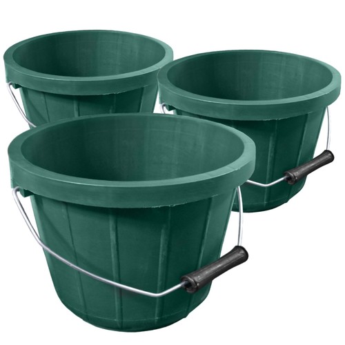 Green bucket gallon 10l - green,