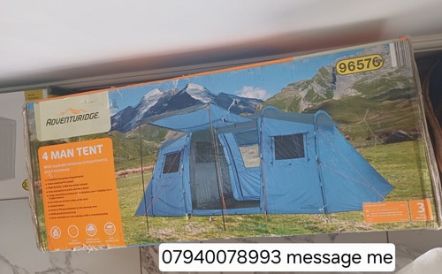 Adventuridge man tunnel tent - adventuridge, 4-man