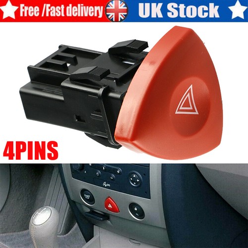 Hazard warning switch button - warning,