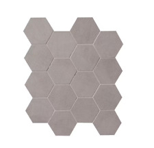 MSI Cementino 11 in. x 13 in. Matte Porcelain Hexagon Mosaic Floor & Wall Tile