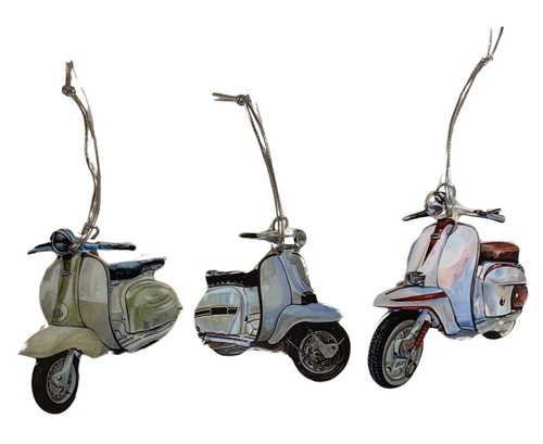 Classic scooter christmas tree - scooter,