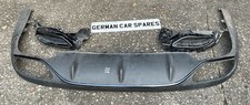 2018 MERCEDES E220 W238 AMG COUPE REAR BUMPER BOTTOM DIFFUSER & EXHAUST TIPS