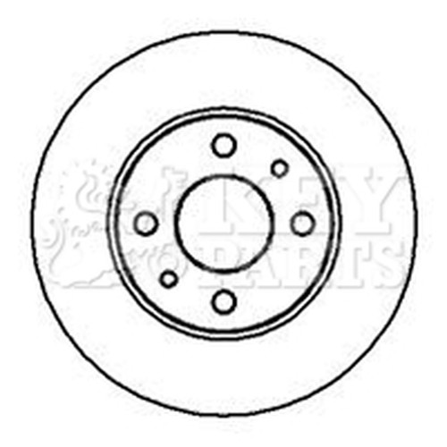 Brake discs solid - discs, for