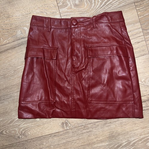 Zara basic vegan faux - zara, leather