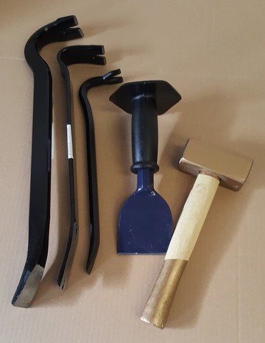 Piece wrecking bar bolster - 5,