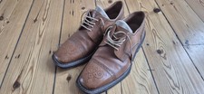Vintage Mens Brown Shoes Designer Montnapoleoni size UK 10