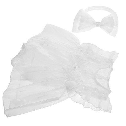 Simple headband white dress - simple,