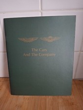 ASTON MARTIN , LAGONDA BOOKLET & PRESS PHOTOS