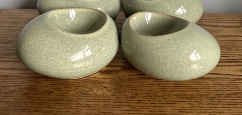 Denby energy green egg cups - denby,