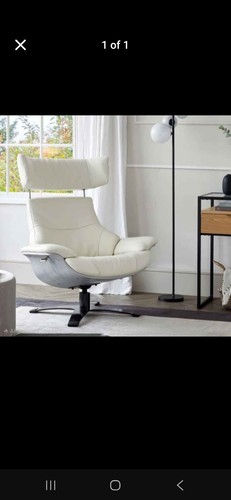 Danetti white leather