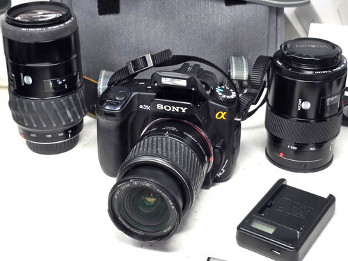Sony alpha a350 camera dslr - alpha,