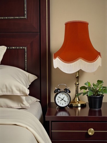 Terracotta table lampshades