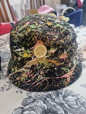 Stone Roses A Little Red Hand Painted Bucket Hat (VERY RARE)