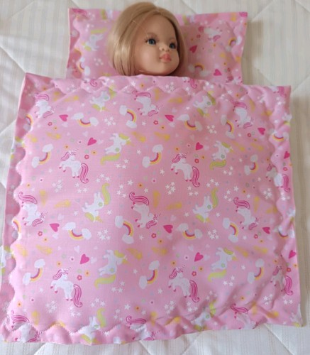 Pink unicorn small doll - pink, doll's