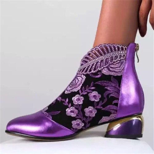 Womens ankle boot chunky - uk,