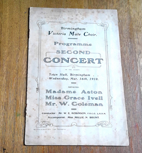 Original theatre programme - theatre,
