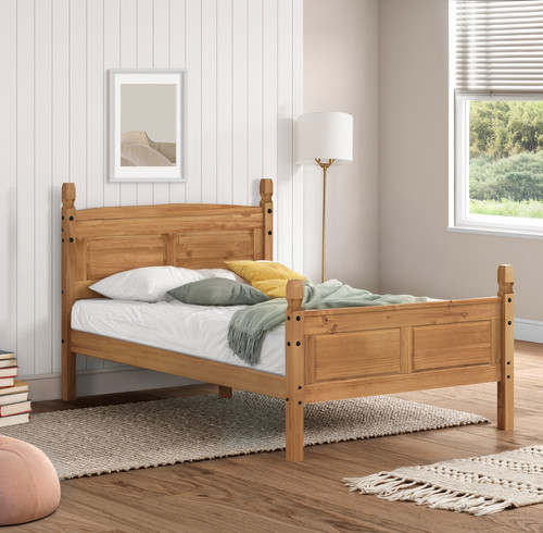 Corona bed frame 4ft small - bed,