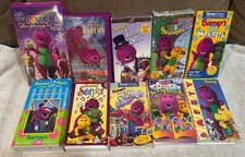 Vintage Barney VHS Lot Of 11
