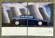 Collectable Vintage 1993 Magazine Advert Picture Rover 200 Coupe 220 Turbo Ad