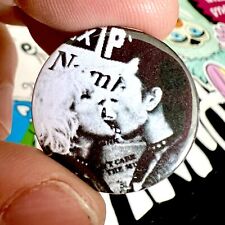 Sid & Nancy Sid vicious The sex Pistols punk button pin badge