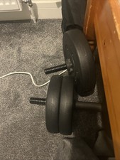 Heavy Ah Dumbbells Weights Set , 10kg On Each One, If U Want To Get Big