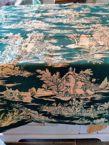 French toile jouy pastoral - de,