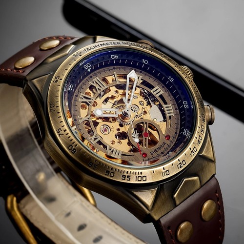 Automatic watch gold - watch,