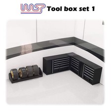 Slot Car Garage Pit Scenery -