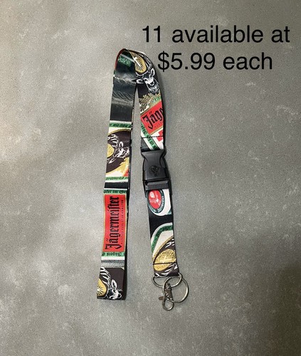Jagermeister lanyard keychain - jagermeister,