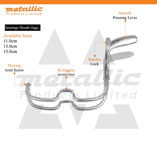 Jennings mouth gag 11cm - mouth,