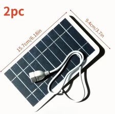 2W 5V Solar Panels x2 (USB C)