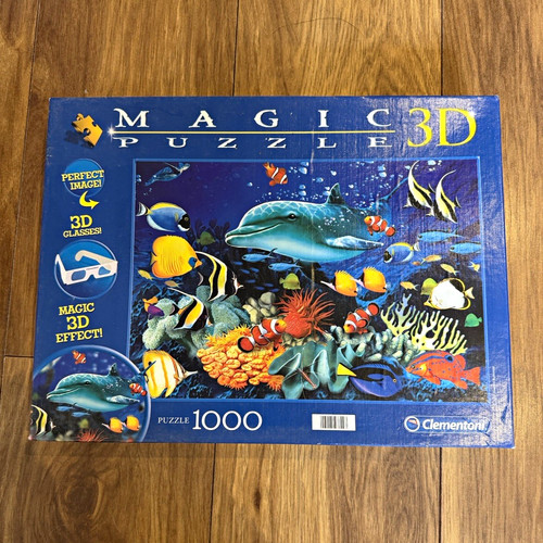 Clementoni magic 1000 piece - 3d,