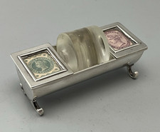 Victorian Silver Double Stamp