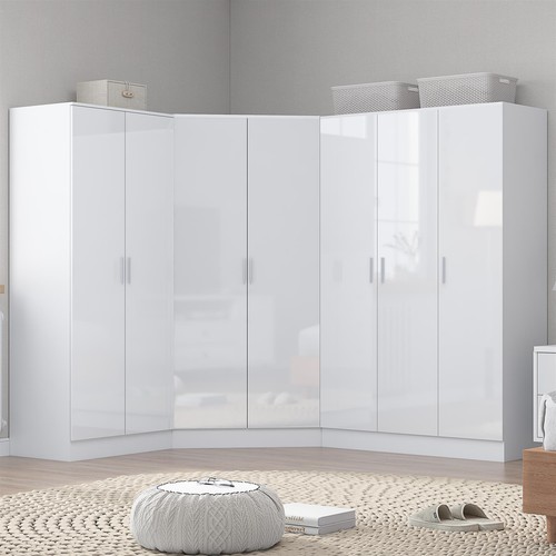 Reflect gloss door wardrobe - gloss,