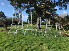 Tripod ladder 1.8m - 5m  1 Leg