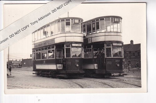 Belfast tram car 257 - tram,