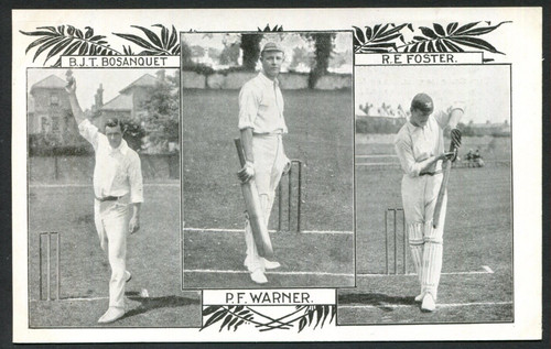 Cricketers bosanquet warner - cricketers,