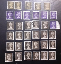 Pre-Decimal 'Perfin' Machins Used