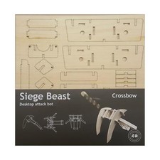 Mini Crossbow Siege Beast Desktop Attack Bot Medieval Wooden Gift Lagoon
