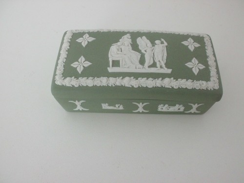 Wedgwood green jasperware - wedgwood,