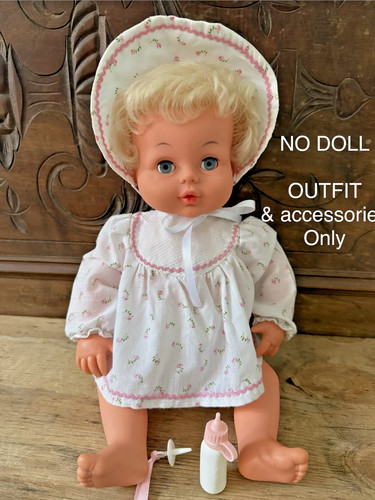 Tiny tears original dress pink - tiny,