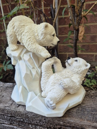 Polar bear cubs - polar, ornament