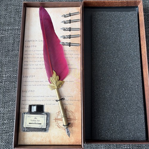 Luxury feather quill pen - luxury,