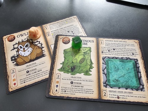 Horrified board game for - board,