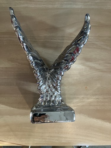 Dunelm chrome wings - chrome, ornament