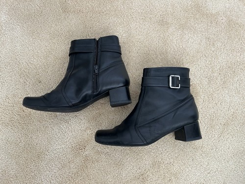 Clarks lamp oil - black, leather