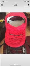 Lovely Red Pram Set With Accessories