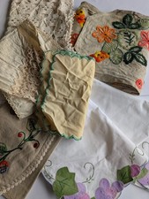 JOB LOT #06 of VINTAGE linen