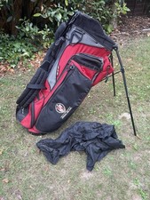 NICE PING HOOFER VANTAGE GOLF STAND BAG WITH RAIN HOOD. FREE UK POST